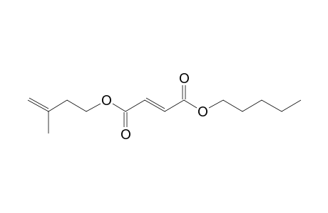 Fumaric acid, 3-methylbut-3-enyl pentyl ester