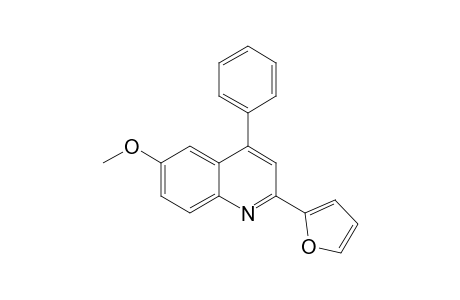 2-(Furan-2-yl)-6-methoxy-4-phenylquinoline