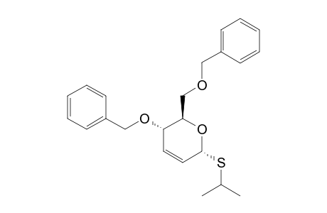 PROPAN-2-YL-4,6-DI-O-BENZYL-2,3-DIDEOXY-1-THIO-ALPHA-D-ERYTHRO-HEX-2-ENOPYRANOSIDE