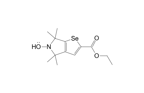 2-(Ethoxycarbonyl)-4,4,6,6-tetramethyl-5,6-dihydro-4H-selenolo[2,3-c]pyrrol-5-yloxy Radical