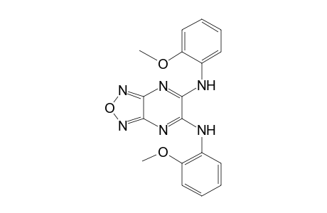 [1,2,5]Oxadiazolo[3,4-b]pyrazine-5,6-diamine, N,N'-bis(2-methoxyphenyl)-