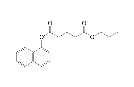 Glutaric acid, isobutyl 1-naphthyl ester