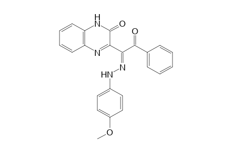 3-{[.alpha.-p-methoxy phenylhydrazono]-(benzoyl)methyl}-quinoxalin-2(1H)-one