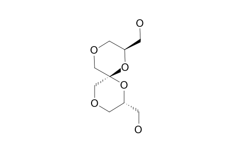 (2R,6S,8R)-2,8-DIHYDROXYMETHYL-1,4,7,10-TETRAOXASPIRO-[5.5]-UNDECANE