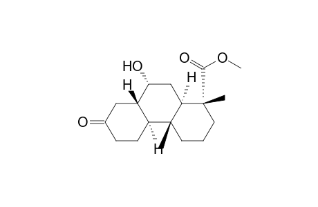 (1R,4aR,4bS,8aS,9R,10aR)-9-hydroxy-1,4a-dimethyl-7-oxo-3,4,4b,5,6,8,8a,9,10,10a-decahydro-2H-phenanthrene-1-carboxylic acid methyl ester