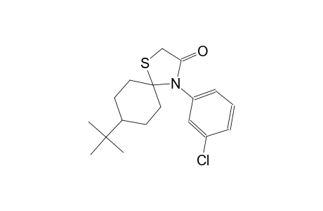 1-thia-4-azaspiro[4.5]decan-3-one, 4-(3-chlorophenyl)-8-(1,1-dimethylethyl)-