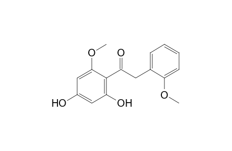 2',4'-dihydroxy-6'-methoxy-2-(o-methoxyphenyl)acetophenone