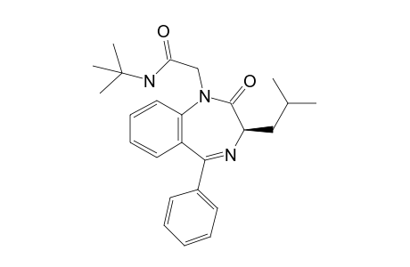 (R)-N-(Tert-butyl)-2-(3-isobutyl-2-oxo-5-phenyl-2,3-dihydro-1H-benzo[E][1,4]diazepin-1-yl)acetamide