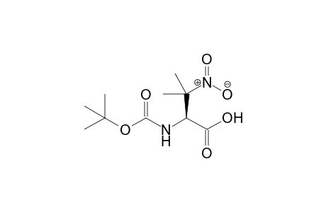 N-tert-butoxycarbonyl-.beta.-nitrovaline