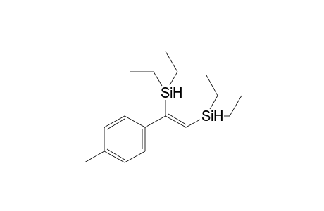 (Z)-(1-(p-Tolyl)ethene-1,2-diyl)bis(diethylsilane)