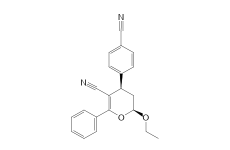 CIS-(2RS,4SR)-4-(CYANOPHENYL)-2-ETHOXY-3,4-DIHYDRO-6-PHENYL-2H-PYRAN-5-CARBONITRILE