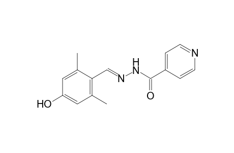 isonicotinic acid, (2,6-dimethyl-4-hydroxybenzylidene)hydrazide