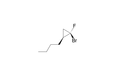 1-FLUORO-1-BROMO-2-N-BUTYLMETHYLCYCLOPROPANE;(Z-ISOMER)