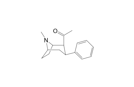 2.beta,-Acetyl-8-methyl-3.beta.-phenyl-8-azabicyclo[3.2.1]octane