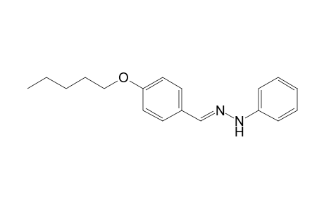 Benzaldehyde, 4-(pentyloxy)-, 2-phenylhydrazone