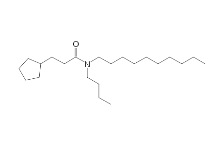 Propionamide, 3-cyclopentyl-N-butyl-N-decyl-