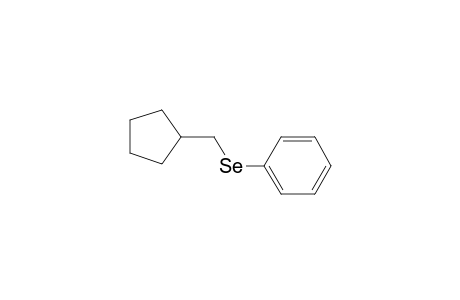 (Cyclopentylmethylseleno)benzene