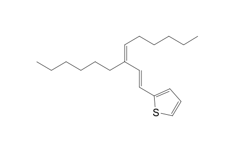 2-(3-hexylnona-1,3-dien-1-yl)thiophene