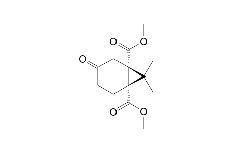 Dimethyl 7,7-dimethyl-3-oxobicyclo[4.1.0]heptane-1,6-dicarboxylate