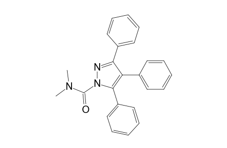 1-Dimethylcarbamyl-3,4,5-triphenylpyrazole