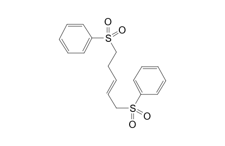 (E)-(Pent-2-ene-1,5-diyldisulfonyl)dibenzene