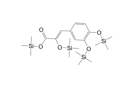 Trimethylsilyl (2E)-3-(3,4-bis[(trimethylsilyl)oxy]phenyl)-2-[(trimethylsilyl)oxy]-2-propenoate