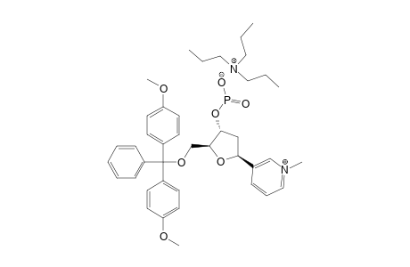 5'-O-(DIMETHOXYTRITYL)-1,2-DIDEOXY-1-(3-PYRIDYL)-D-RIBOFURANOSIDE-H-PHOSPHONATE-TRIETHYL-AMMONIUM-SALT