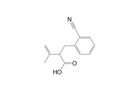 2-[(2-cyanophenyl)methyl]-3-methyl-3-butenoic acid