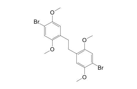 1-bromo-4-[2-(4-bromo-2,5-dimethoxyphenyl)ethyl]-2,5-dimethoxybenzene