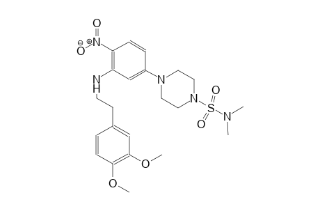 1-piperazinesulfonamide, 4-[3-[[2-(3,4-dimethoxyphenyl)ethyl]amino]-4-nitrophenyl]-N,N-dimethyl-
