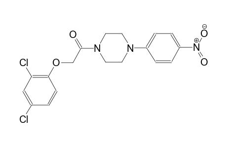 1-[(2,4-dichlorophenoxy)acetyl]-4-(4-nitrophenyl)piperazine