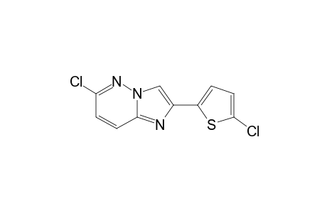 6-CHLORO-2-(5-CHLOROTHIEN-2-YL)-IMIDAZO-[1,2-B]-PYRIDAZINE