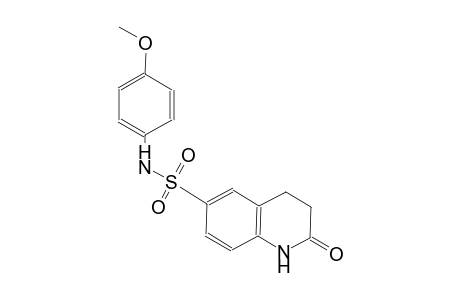 N-(4-methoxyphenyl)-2-oxo-1,2,3,4-tetrahydro-6-quinolinesulfonamide