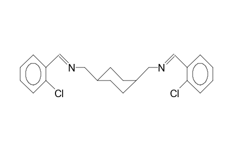 N,N'-Bis(2-chloro-benzylidene)-cis-1,4-aminomethl-cyclohexane