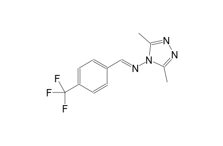 4H-1,2,4-triazol-4-amine, 3,5-dimethyl-N-[(E)-[4-(trifluoromethyl)phenyl]methylidene]-