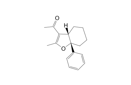 3-Acetyl-2-methyl-7a-phenyl-3a,4,5,6,7,7a-hexahydrobenzofuran
