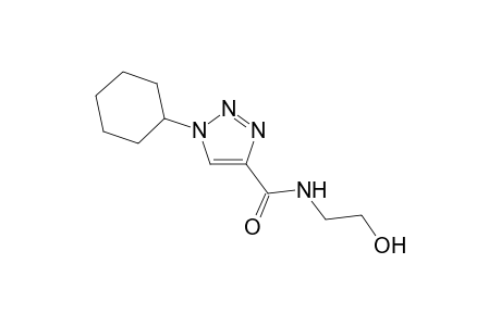 1-Cyclohexyl-1H-(1,2,3)-triazole-N-(2'-hydroxyethyl)-4-carboxamide