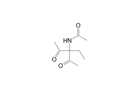 3-Acetamido-3-ethylpentane-2,4-dione