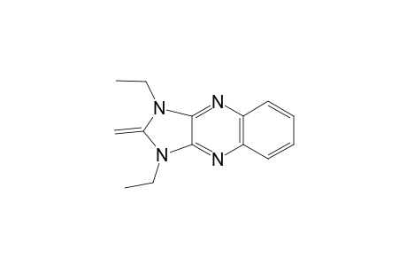1H-imidazo[4,5-b]quinoxaline, 1,3-diethyl-2,3-dihydro-2-methylene-