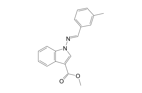 Methyl 1-{[1-(3-Methylphenyl)methylene]amino}-1H-indole-3-carboxylate