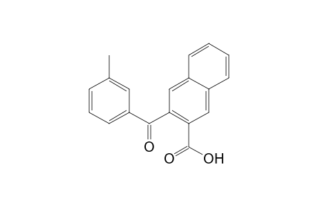 3-(3-Methylbenzoyl)-2-naphthoic acid