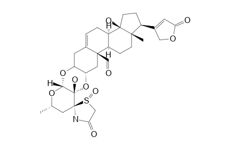 DELTA-(5)-CALOTROPIN-(3'R)-3'-THIAZOLIDINONE-S-OXIDE