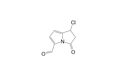 7-Chloranyl-5-oxidanylidene-6,7-dihydropyrrolizine-3-carbaldehyde