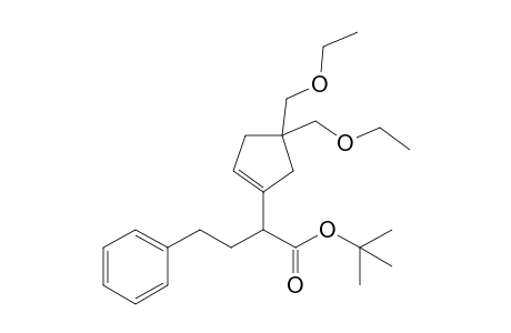 tert-Butyl 2-[4,4-bis(ethoxymethyl)cyclopent-1-enyl]4-phenylbutyrate