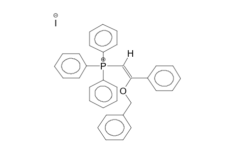 Z-(2-BENZYLOXY-2-PHENYLETHENYL)TRIPHENYLPHOSPHONIUM IODIDE