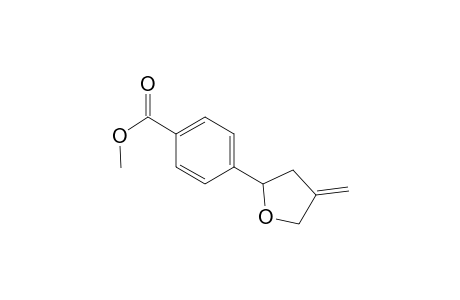 2-(4-Methoxycarbonylphenyl)-4-methyleneoxolane