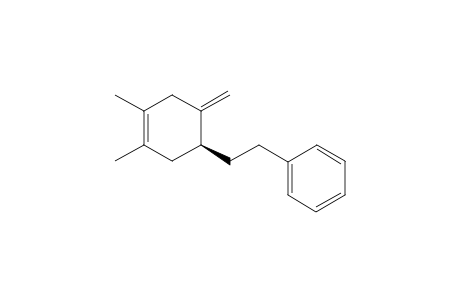 (S)-(+)-(2-(3,4-dimethyl-6-methylenecyclohex-3-enyl)ethyl)benzene