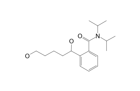 2-(1',5'-dihydroxypentyl)-N,N-bis(methylethyl)benzamide