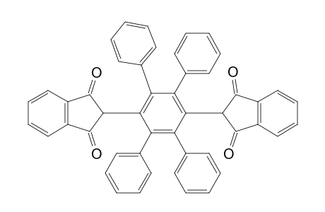 1H-Indene-1,3(2H)-dione, 2,2'-(4',5'-diphenyl[1,1':2',1''-terphenyl]-3',6'-diyl)bis-