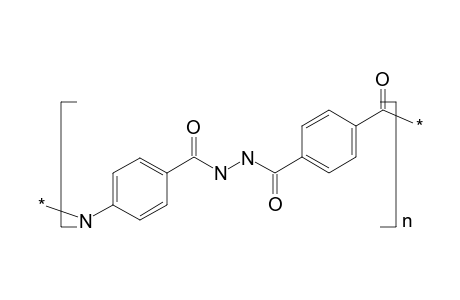 Poly[4-(terephthaloylamino)benzoic hydrazide]